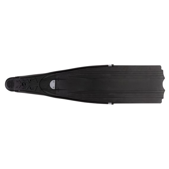 Ласты Scorpena F1 Soft черные с черными калошами