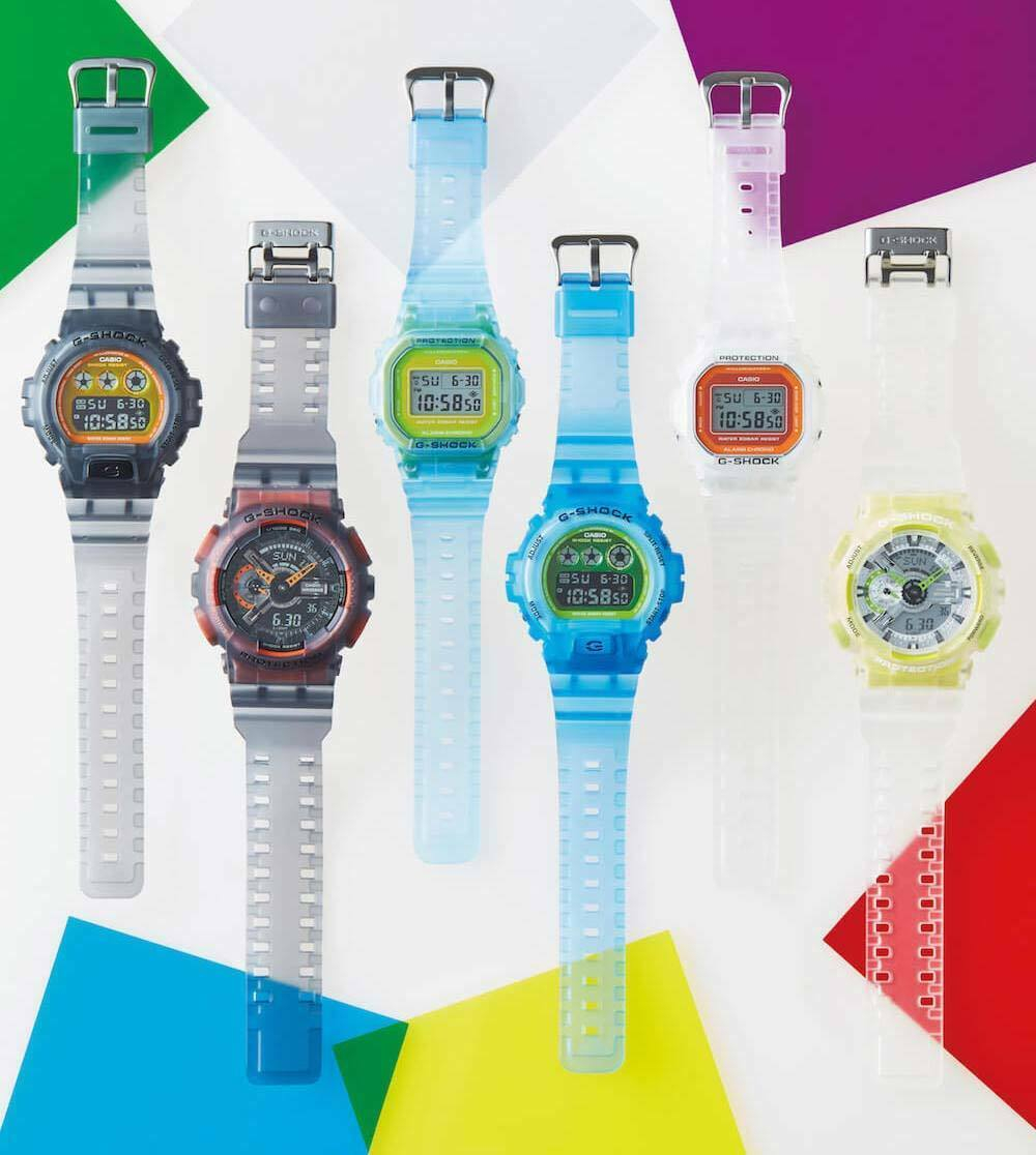 Японские наручные часы Casio G-SHOCK DW-5600LS-7ER с хронографом