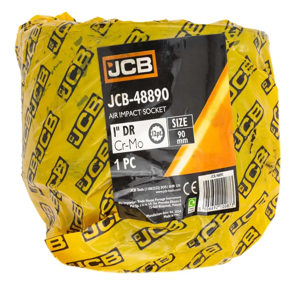Головка ударная 1'', 90мм (12гр.) JCB JCB-48890