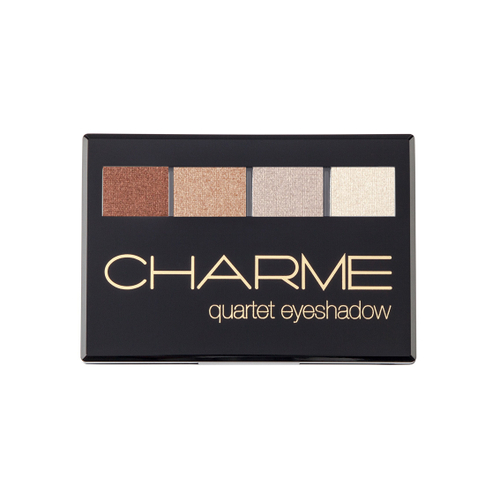 Charme Тени для век 4-х цветные «Quartet » тон-02 (Кофейный квартет)