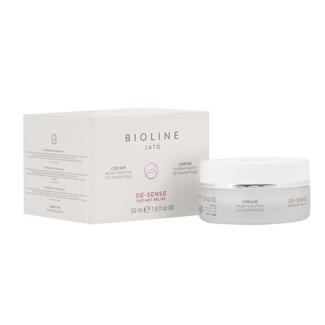 Увлажняющий крем с пептидами tetrapeptide BIOLINE JATO Moisturizing Cream Tetrapeptide 50 мл