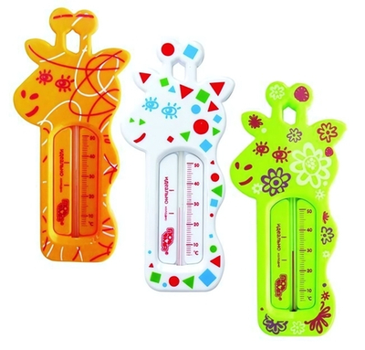 Индикатор температуры воды для ванны "Жираф", Полистирол, 0+