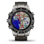 Спортивные титановые наручные часы GARMIN MARQ AVIATOR, 010-02006-04