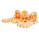 Детский сухой бассейн «Оранжевый Городок», 6х4х2,5 — для детских развлекательных центров