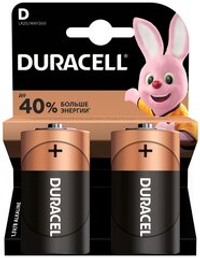 Батарейка алкалиновая D/LR20 Duracell Basic