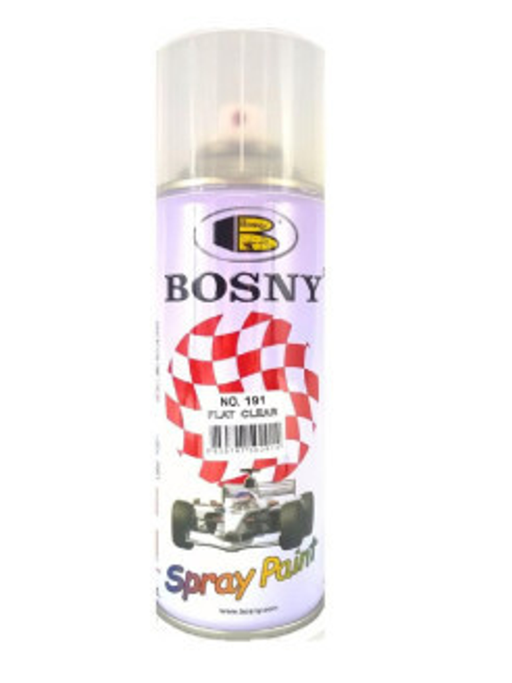 Лак аэрозольный Bosny №191 матовый 400мл(300г)