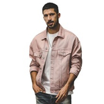 Джинсовая мужская куртка из классической винтажной ткани,сезон весна-осень