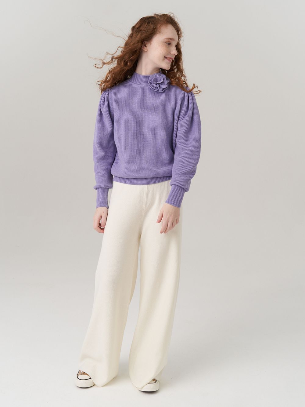 Джемпер для девочки AT1062 лавандовый