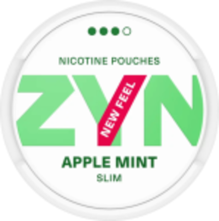 ZYN STRONG 9 MG APPLE MINT/Яблочно мятный