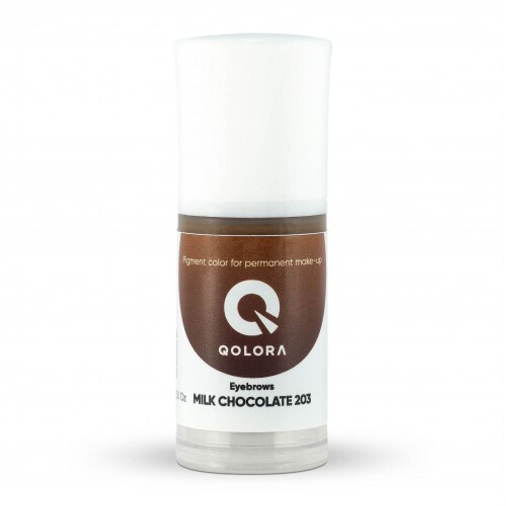 Пигмент Qolora Milk Chocolate 203, 15 мл.