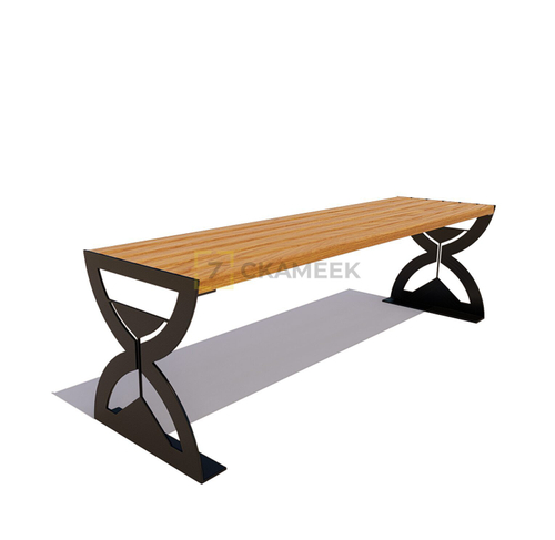 Садовая скамейка «Часы» (0,6 м лиственница)