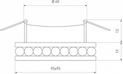 Встраиваемый светильник Elektrostandard 8391 MR16