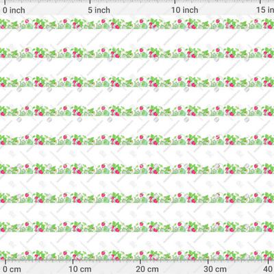 Малина с нежно-салатовыми веточками на светлом фоне. by Daria Kotlubaeva  1200 DPI
