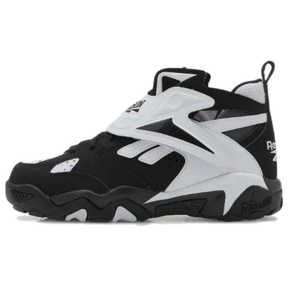 Reebok Preseason 94 Винтажные баскетбольные кроссовки MID Топ Черный/Белый Унисекс