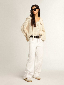 Ball Star with leopard print pony skin star and black heel tab
