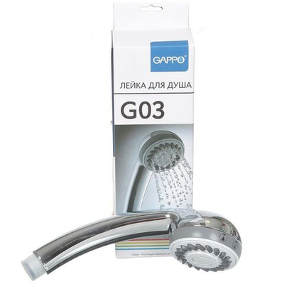 Лейка для душа, 3реж, Gappo, G03