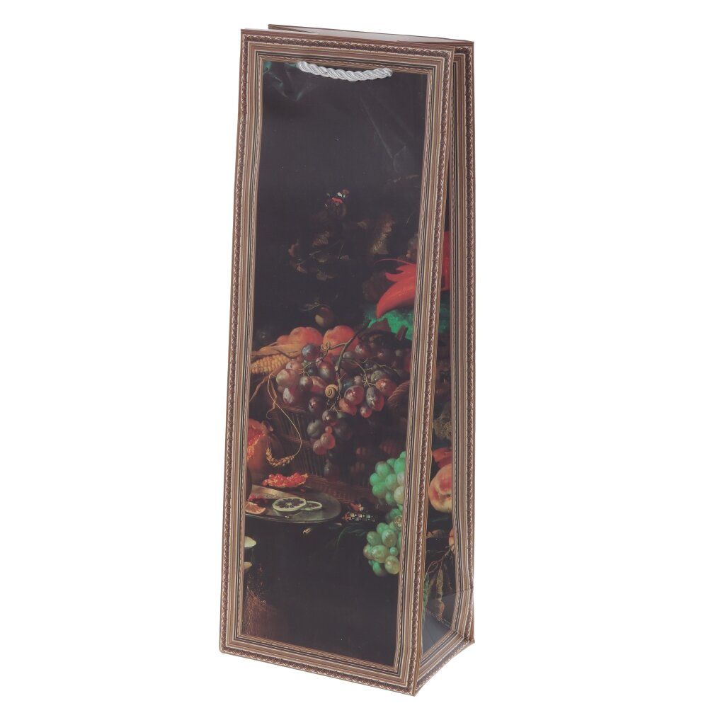 GAEM Пакет подарочный для бутылок (бумага 210г/м2, блок 12шт), L12,5 W8 H36 см, 4в.