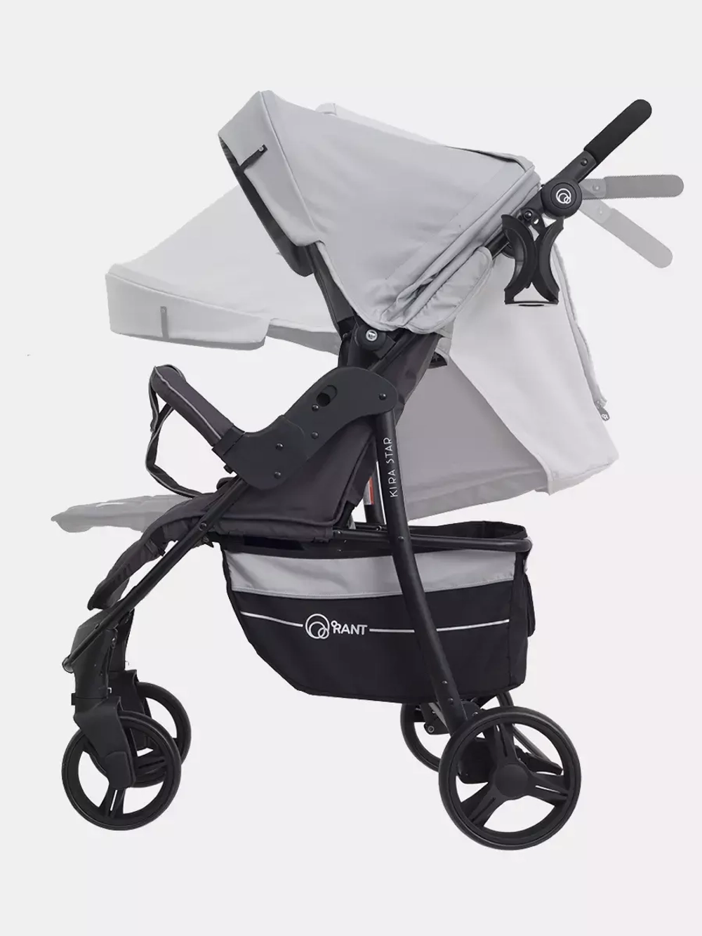 Коляска детская "KIRA STAR" RA055 Soft Grey