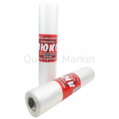 Фасовочный пакет в рулонах 30*37 см "Люкс" 20рул/550гр