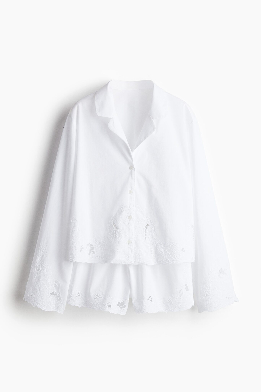 Пижама broderie anglaise