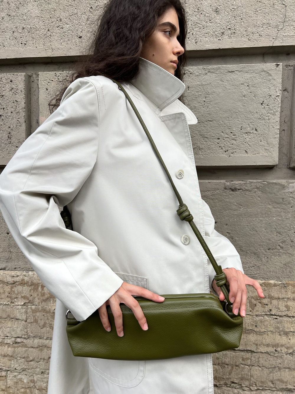 Сумка Ekler oliva