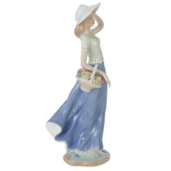 GAEM Фигурка декоративная "Девушка", L11,5 W9 H30 см