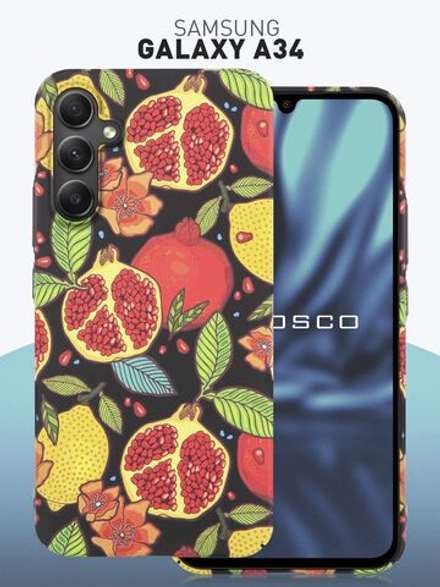 Чехол ROSCO для Samsung Galaxy A34 (арт.SS-A34-PRINTST-3 )
