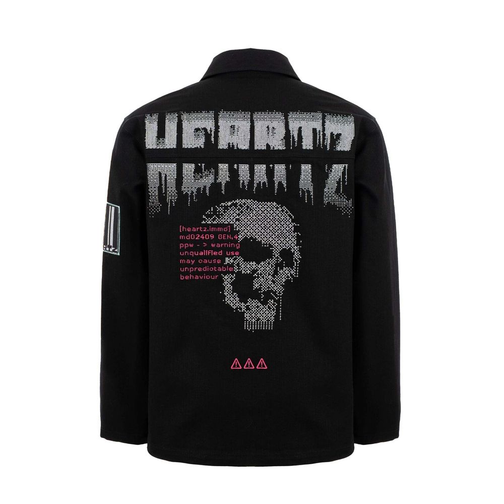 Купить Куртка Heartz Джинсовка The Warning Assymetrical Черная Куртка Heartz Джинсовка The Warning Assymetrical Черная
