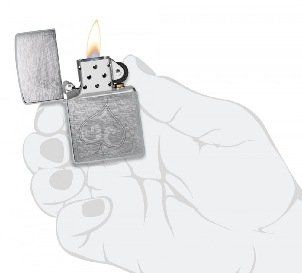 Зажигалка ZIPPO 29685 Ace of Spades Design