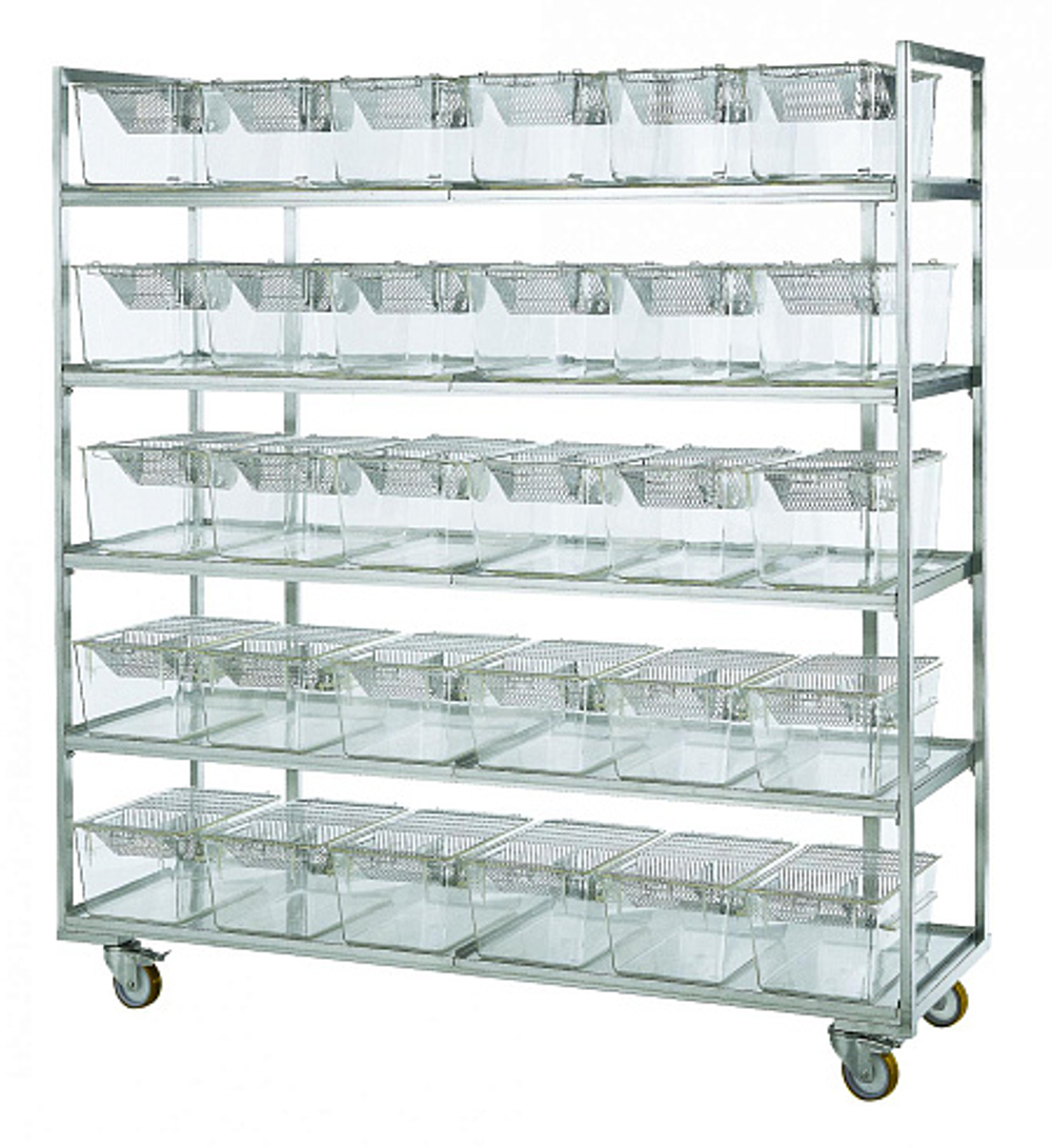 Стеллажи со съемными полками