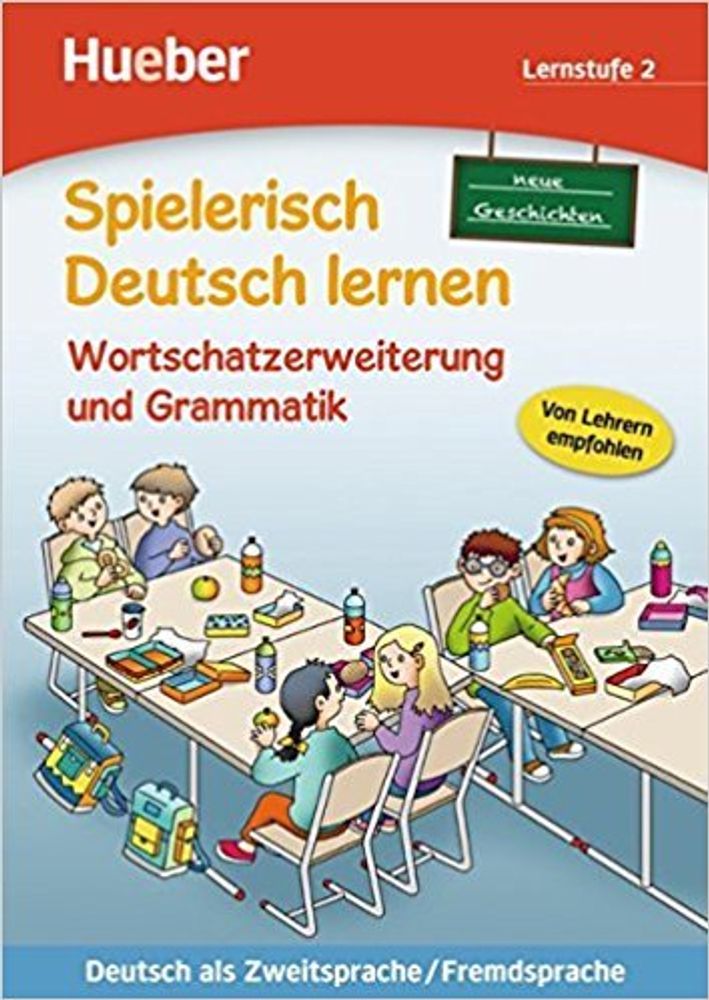 Spielerisch Deutsch lernen, Wortschatzerweiterung und Grammatik - Lernstufe 2 Buch