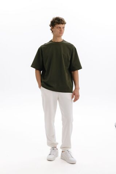 Футболка Mazzika Unisex Oversize OneSize, цвет хаки