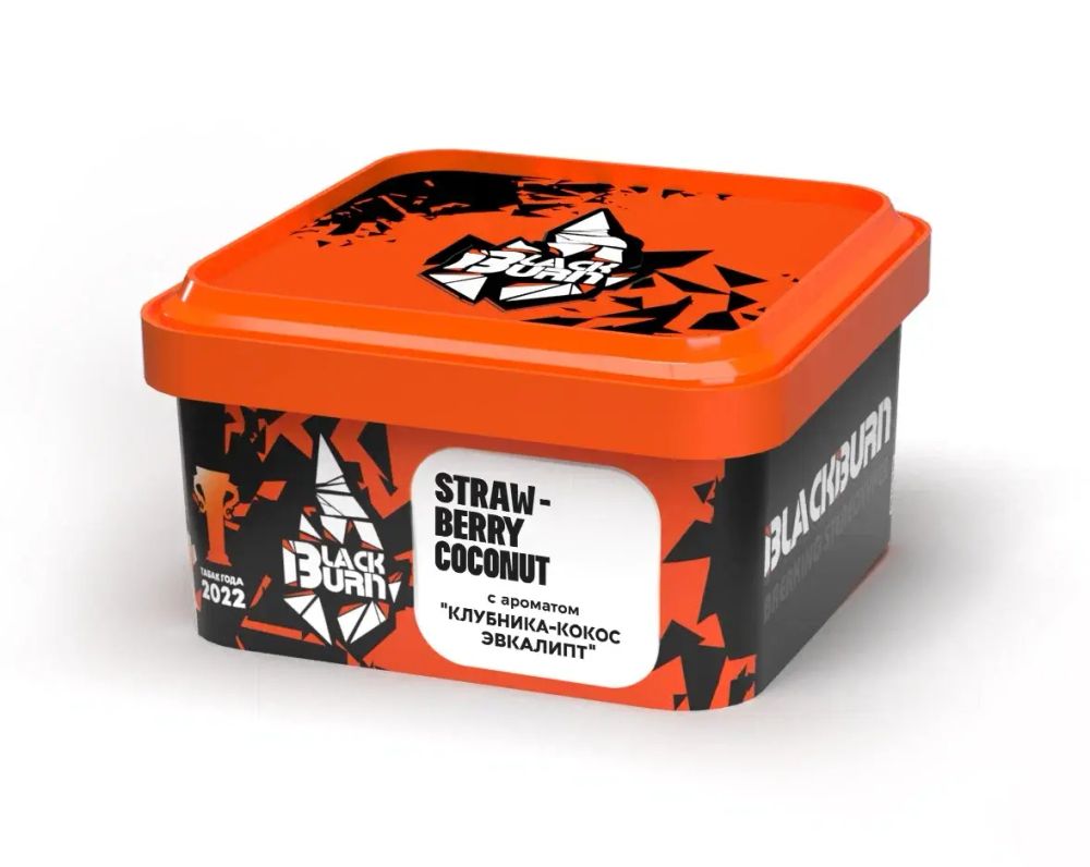 BlackBurn Strawberry Coconut (Клубника Кокос Эвкалипт) 200г