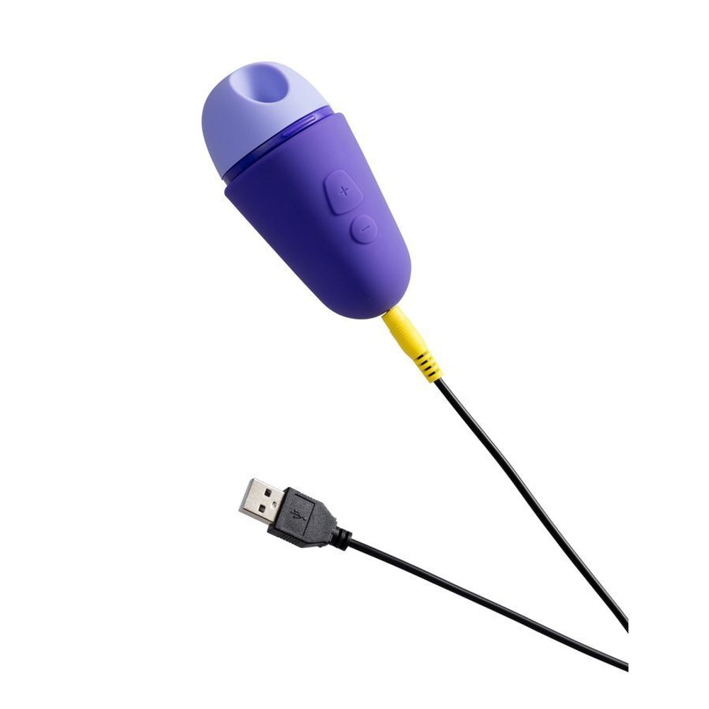 Бесконтактный клиторальный стимулятор Romp Free X (Цвет: фиолетовый)