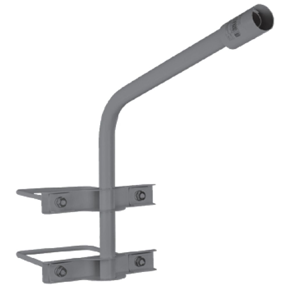 Кронштейн на опору ЭРА SPP-AC4-0-350-048 с 2 хомутами 350mm d48mm