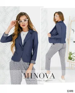 Пиджак 1088-джинс Minova