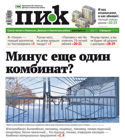 Газета "ПИК" № 5 от 04.02.2026