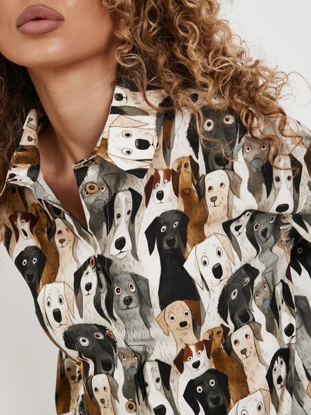 СОБАЧКИ, 100% хлопок Handmade Fabrics 7