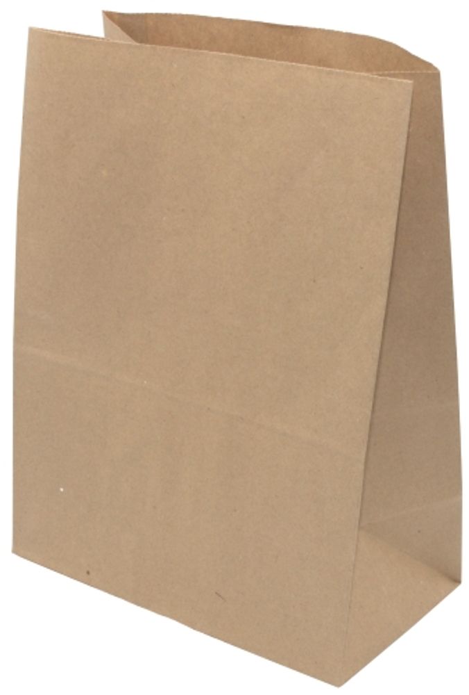 Пакеты бумажные "На вынос" 32х20х34см 70г/м2 ВИ крафт (1/450шт)