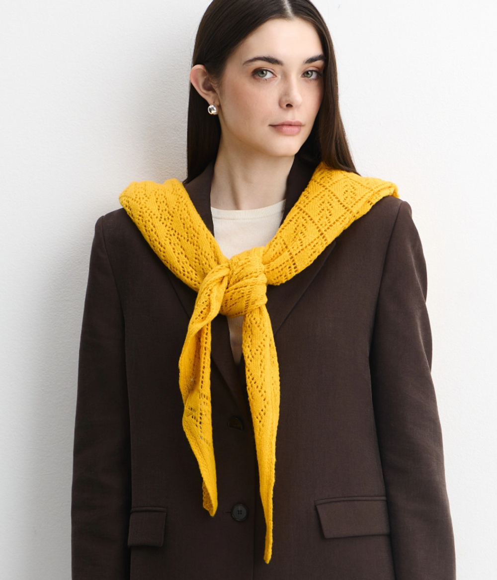 Женская косынка DBR 0045 желтый