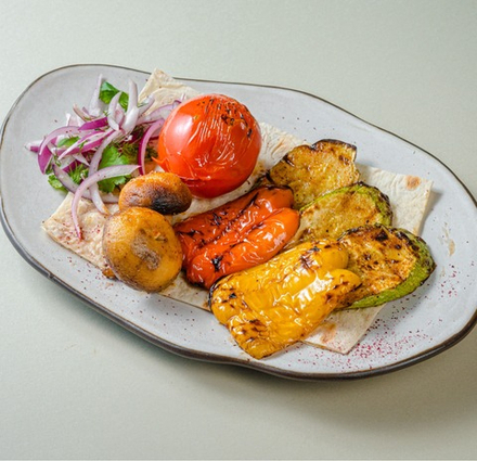 Овощи на углях