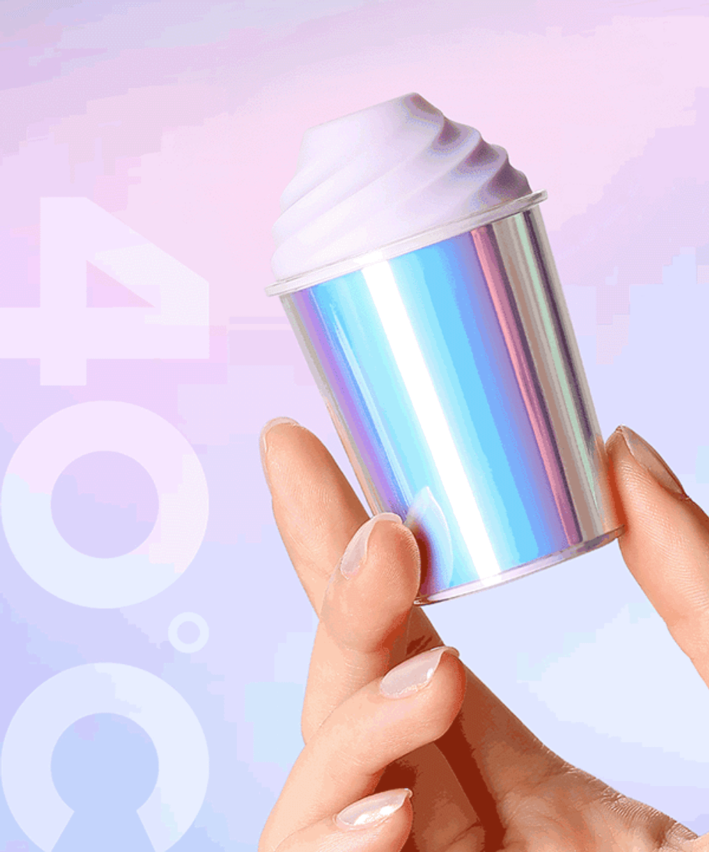 Портативный вакуумный клиторальный стимулятор 9,2см с подогревом BeYourLover Joy Cup BX288A