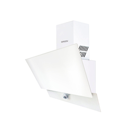 Вытяжка наклонная HKH-205 Ginzzu белое стекло, 650м3/час