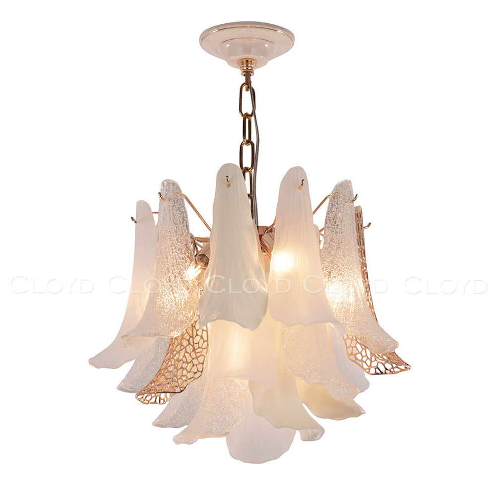 Люстра Cloyd WASABI C7 / Ø50 см - керамика - золото (арт.11325)