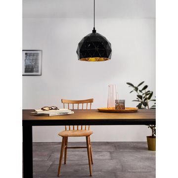 Подвесной светильник 1*E27 97845 черный Roccaforte Eglo