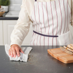 Полотенце кухонное IKEA HILDEGUN (ХИЛДЕГУН), Белый, 45х60 см