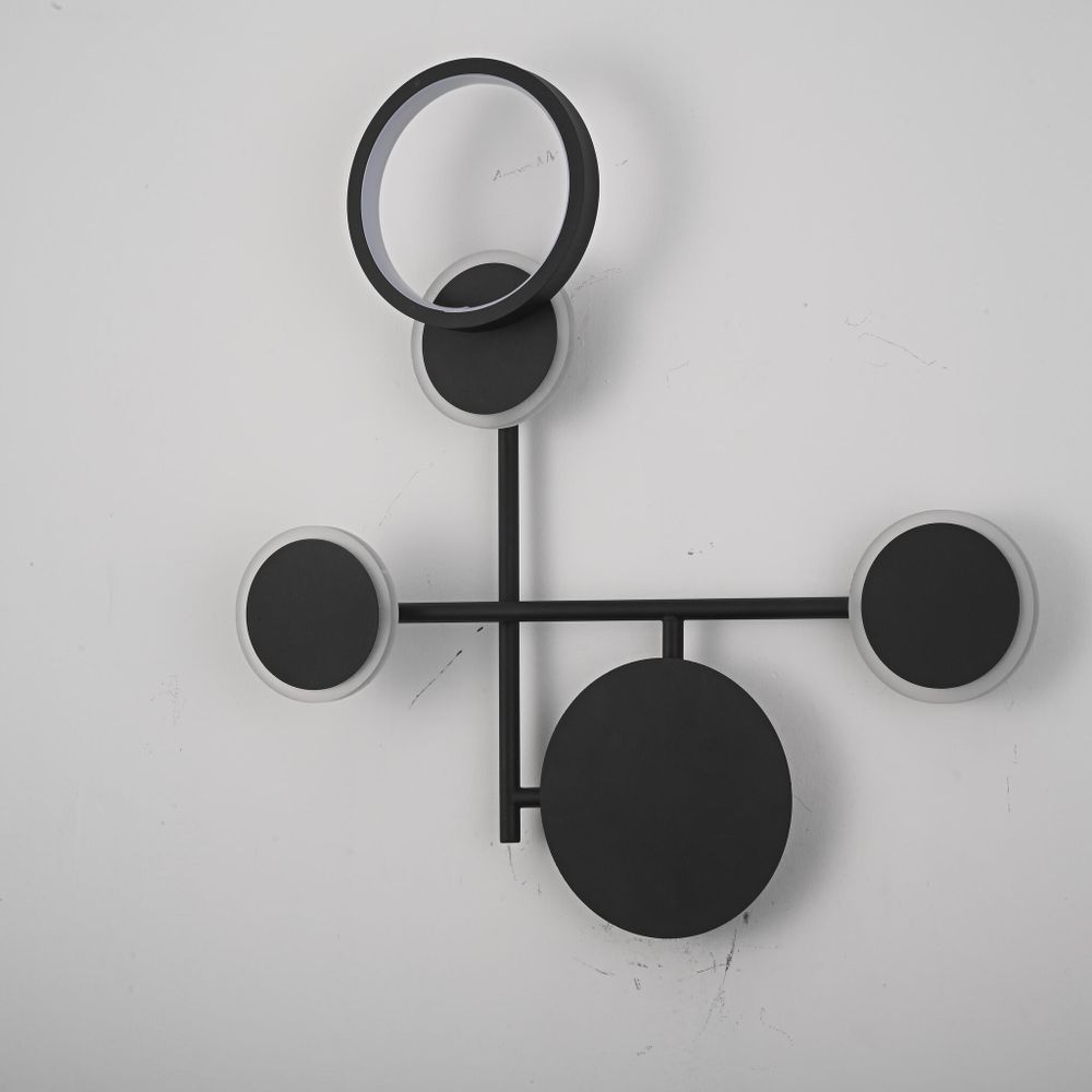 Настенный Светильник Zingy D Black By Imperiumloft