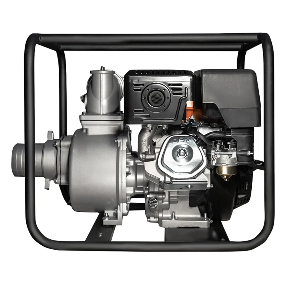 FoxWeld 1500W100 мотопомпа бензиновая 15 л.с, 1500 л/мин, диаметр 100 мм, 7252