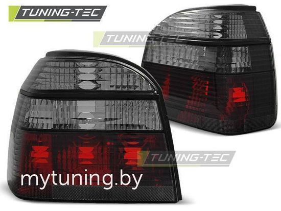 Задние фонари VW Golf 3 red smoke