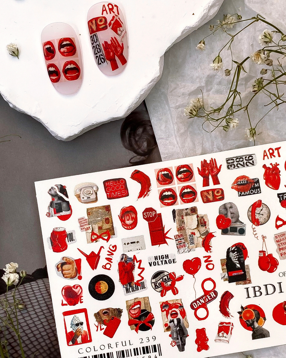 IBDI NAILS, Слайдер-дизайн № 239